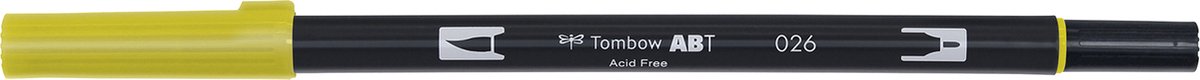 Tombow Brush pen - ABT 026 - Dual Brushpen - Geel Goud - Yellow Gold — afbeelding 5