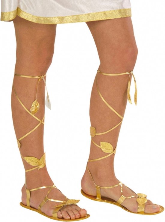 Jonge dame Toelating nek Romeinse gouden sandalen | bol.com