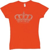 T-shirt Holland voor dames met kroontje M