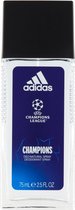 Uefa Champions League deodorant natuurlijke spray voor mannen 75ml