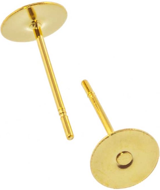 Chirurgisch Stalen Simpele Oorstekers Rose Goud – AllOver