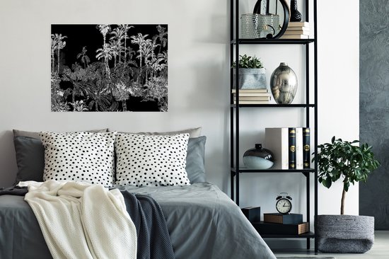 Affiche Palmier - Jungle - Tropical - 80x60 cm