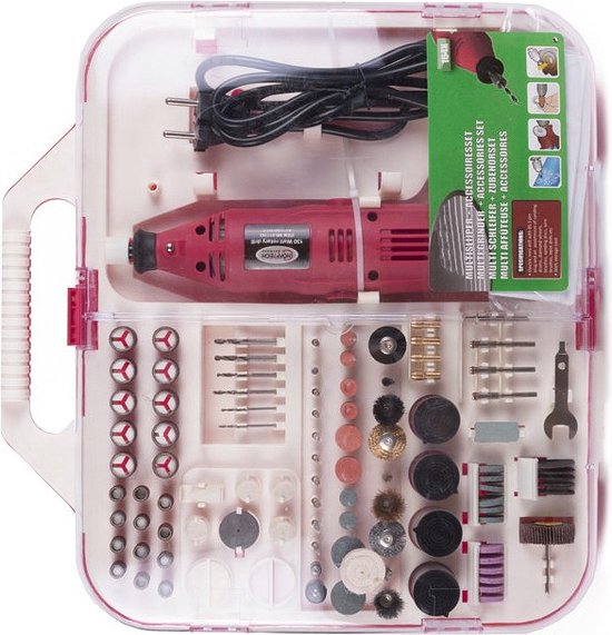 Complete multislijper (multitool) met accessoires