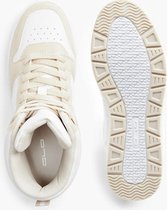 graceland Beige/witte hoge sneaker - Maat 41