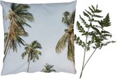 Coussins Coussins décoratifs - Oreillers Salon - 60x60 cm - Palmiers - Été - Tropical