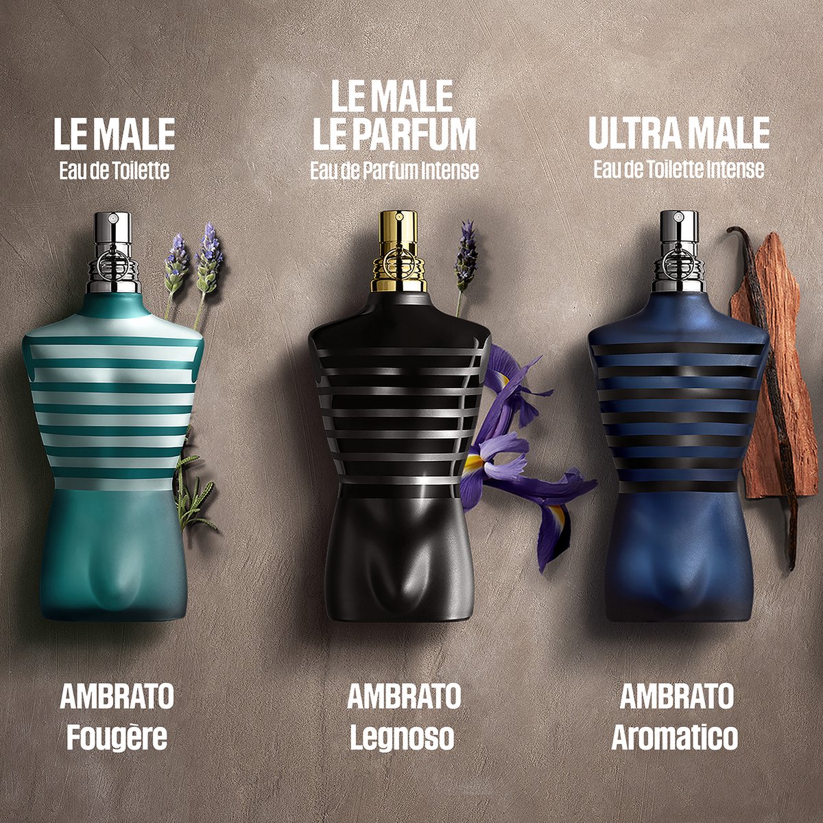 Jean Paul Gaultier Men's Le Male Le Parfum EDP Spray 2.5 oz Fragrances  8435415032278