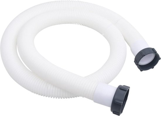 Zwembadslang 38 mm - 15 meter - Zwart