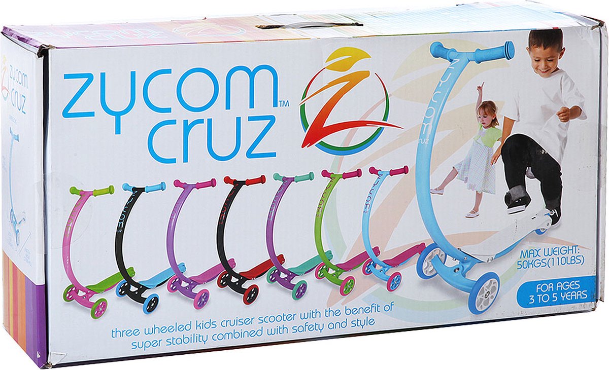 Zycom C100 cruz kinderstep groen / roze