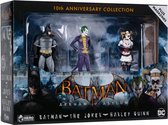 Batman Arkham Asylum Hero Collection - Pack 3 figurines 1/16 10ème Anniversaire Box 13 cm