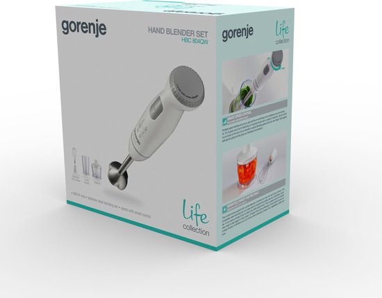 Gorenje Staafmixer Set - HBC804QW van Gorenje — afbeelding 2