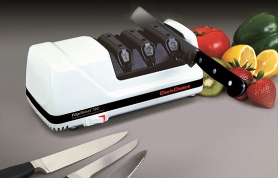 Aiguiseur de couteaux électrique professionnel 120 Chef's Choice, 3 phases