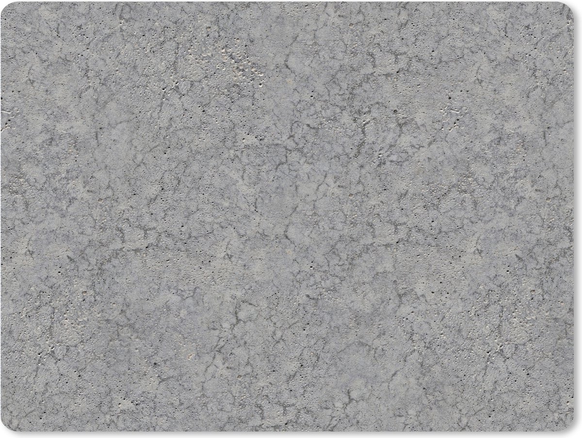 Muismat XXL 80x60 cm - Bureau onderlegger - Bureau mat Beton - Muur - Patronen - Industrieel - Bureaumat - Gaming mousepad xl - Bureaulegger groot - Computer deskmat
