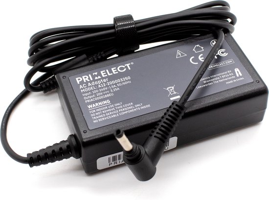 Chargeur 20V 3,25A Pour Lenovo IdeaPad 100-15IBD - Connecteur 4,0 X 1,7mm - Neuf