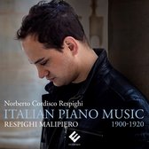Norberto Cordisco Respighi - Respighi/Malipiero: Italian Piano Music 1900-1920 (CD)