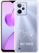 Realme C31 Hoesje Pinky Promise - Designed by Cazy