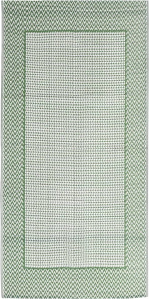 vidaXL - Buitenkleed - ARAKIL - 80x150 - cm - polypropeen - groen