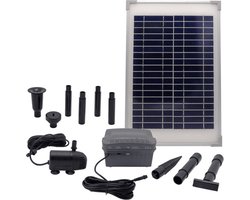 Ubbink - SolarMax 600 - Fonteinpomp op zonne-energie - met eigen accu - vijverpomp
