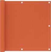 vidaXL-Balkonscherm-90x400-cm-HDPE-oranje