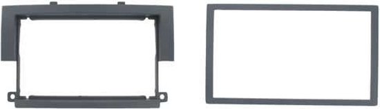 DIN 2 Radio Bezel + ISO Wiring Adapter For Mitsubishi Colt / Colt Plus Z30/Z30G (2005-2009)
