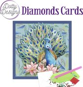 Dotty Designs Diamond Cards - Peacock