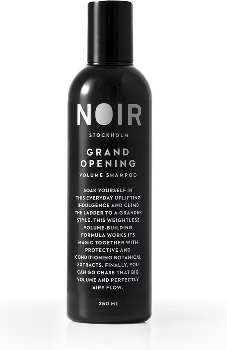 Noir Stockholm Shampoos Grand Opening Volume Shampoo