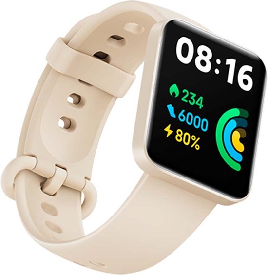 Xiaomi Redmi Watch 2 Lite GL - Smartwatch - Beige | bol