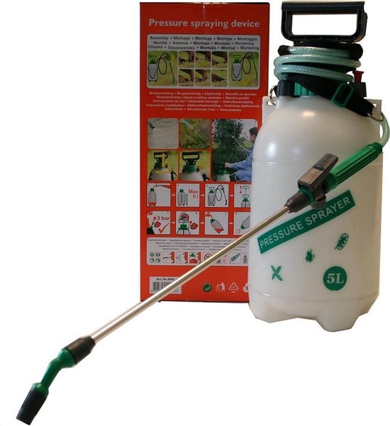 Green Arrow Plantensproeier - Plantenspuit - Drukspuit - 5 Liter van Merkloos	 — afbeelding 3