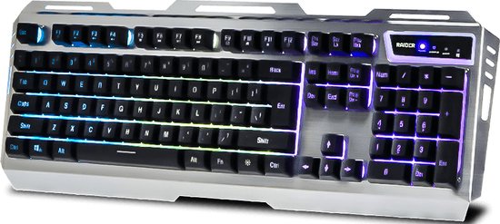 RAIDER V1 Gaming Toetsenbord - Memchanical - QWERTY - RGB LED