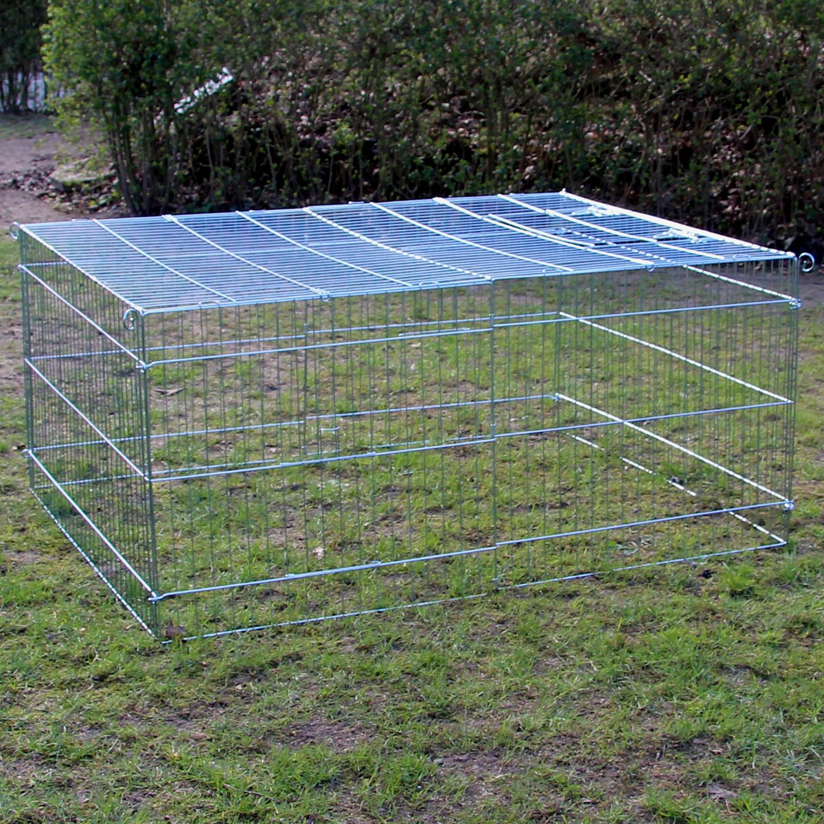 Kippenren - Konijnenren voor Buiten - Dierenverblijf - 142x112x64 thumbnail 3
