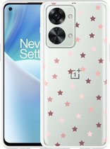 OnePlus Nord 2T Hoesje Stars - Designed by Cazy
