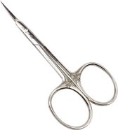 MEDLUXY PRO - Nagelriemschaar (huid- en vellenschaartje) - Gebogen - Micro fijne Spits / Scherp punt - 11.5 cm - (Nagelriemknipper) Cuticle Cutter (verwijderen van nagelriemen)
