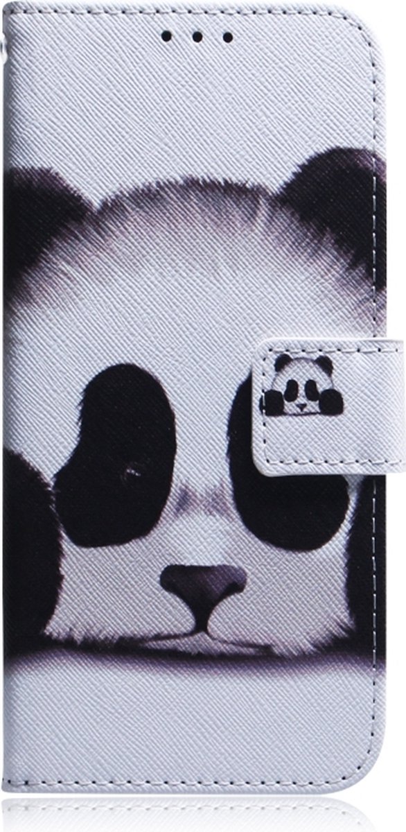 Panda beer book case hoesje Motorola Moto G42
