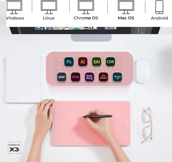 XPPen Tablette Graphique, Deco Pro LW (Gen 2) Tablette Graphique XPPen Tablette Graphique, Deco Pro LW (Gen 2) Tablette Graphique