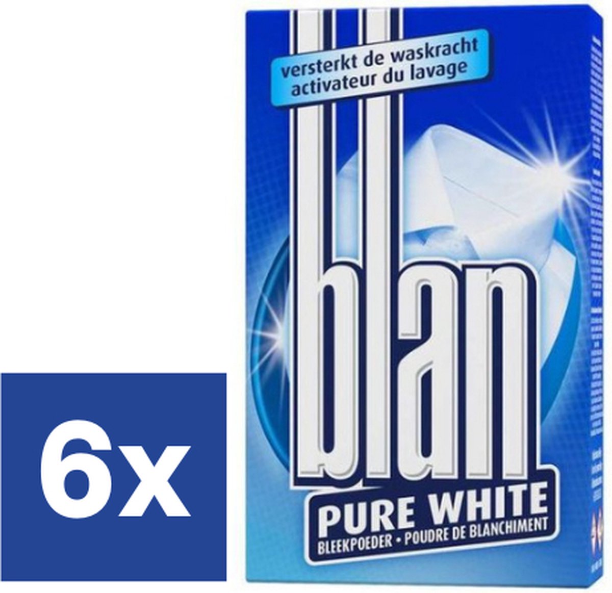 Blan - Pure White Bleekpoeder(voordeelverpakking) - 6 x 400 gr