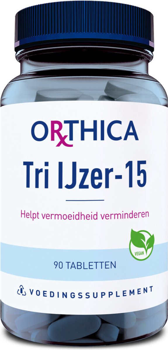 Goedkoopste Orthica Tri IJzer-15 90 tabletten