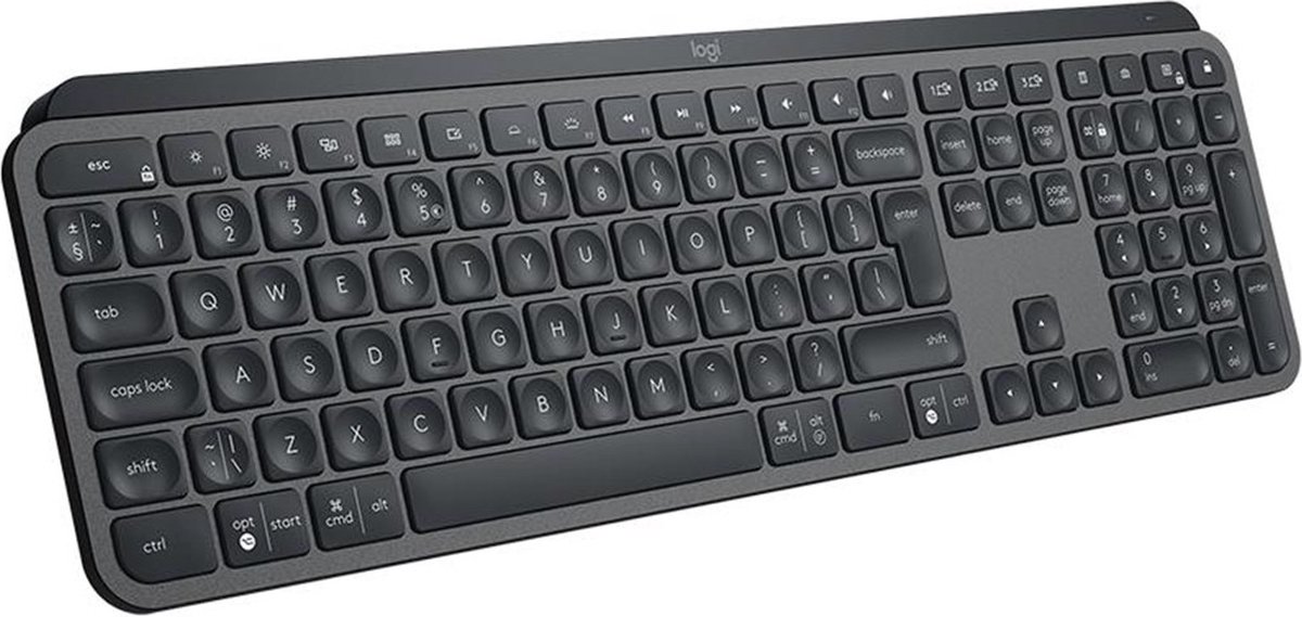 Logitech MX Keys - Draadloos Toetsenbord met verlichting - QWERTY ISO -  Grijs | bol.com