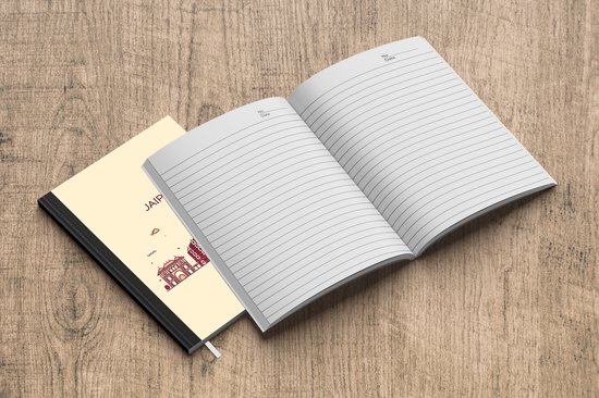 Notebook - Carnet d'écriture - Inde - Jaipur - Skyline - Notebook - A5 size - Bloc-notes
