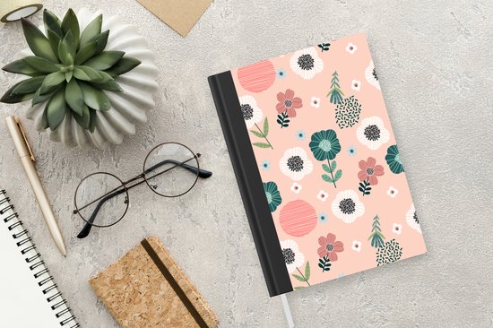 Carnet - Carnet - Motifs - Fleurs - Plantes - Carnet - Format A5 - Bloc-notes