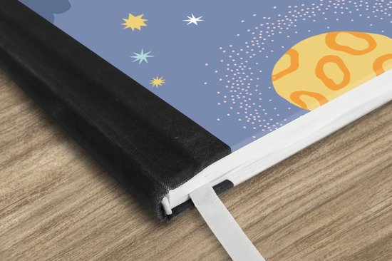 Carnet - Cahier d'écriture - Patron - Garçons - Enfants - Espace - Carnet - Format A5 - Bloc-notes