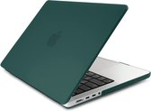 Macbook Pro 14 inch Case - Macbook Pro 14 inch Cover - Macbook Pro M1 (14-inch) A2442 Hardcover Hardcase - Emerald Groen