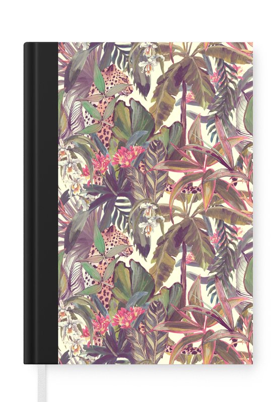 Carnet - Carnet - Jungle - Panthère - Motifs - Carnet - Format A5 - Bloc-notes