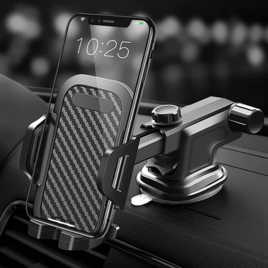 Tablethouder voor auto, tablethouder voor vrachtwagen, heavy duty, super zuignap voor tablet en iPad, vrachtwagen, dashboard, voorruit, 16,7 inch lange arm en stabiel, voor 4,7-12,9 apparaten (zwart