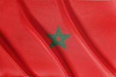 Marokkaanse vlag | 150 x 100 cm | Vlag Marokko | Vlag met Koord en Lus | Gevelvlag