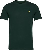 Lyle and Scott - T-shirt Vert Foncé - M - Coupe Moderne