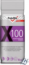 PolyFilla Pro X100 Vul- en Egaliseermiddel 10 kg - X100 2in1 vulmiddel & stucpleister