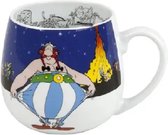 Asterix en Obelix Mok - Konitz –Duits-  ich bin nicht dick! - aardewerk