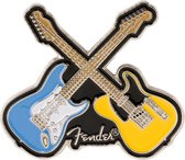 Fender Crossed Guitars Enamel Pin - Badges