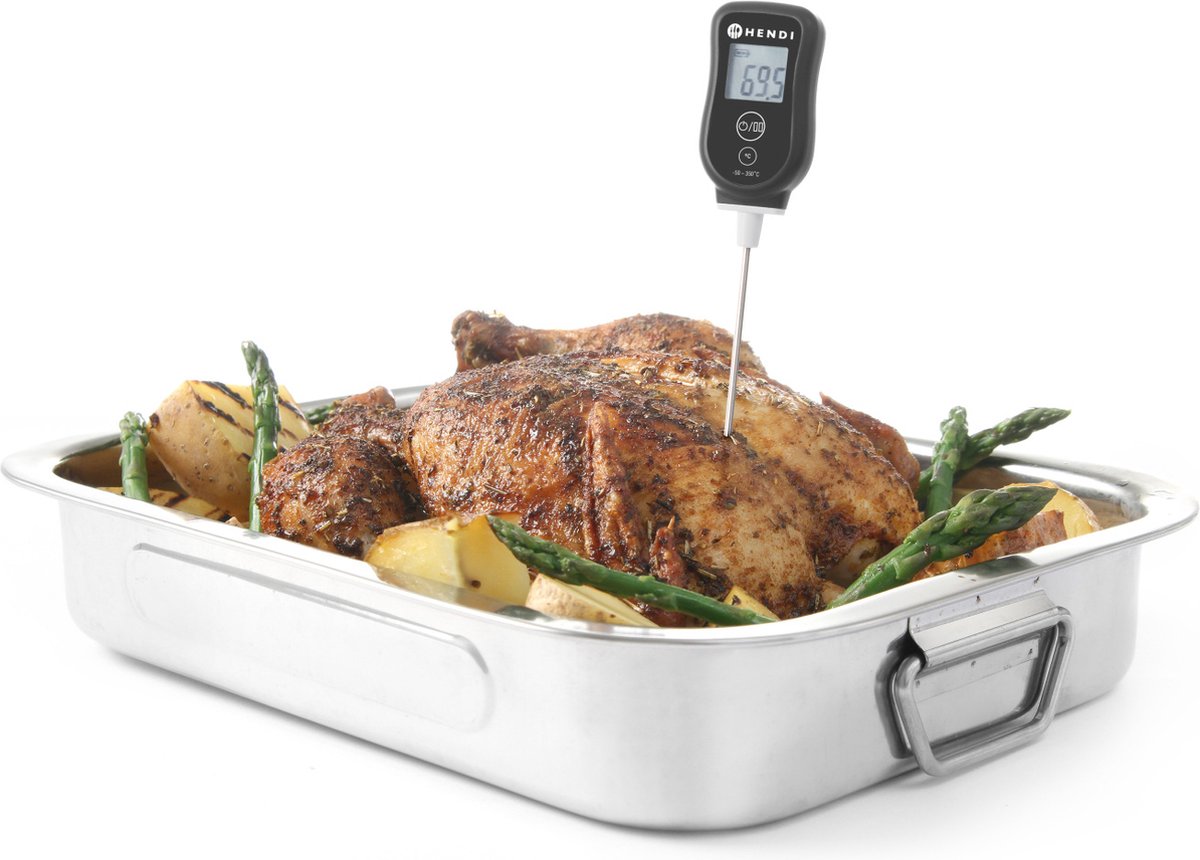 BEHA-Amprobe Temperatuurmeter Digitale Thermometer voor 2 probes (K/J