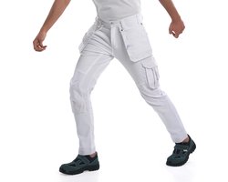 BITCO RUPEL Stretch Schildersbroek Werkbroek Heren - Water en Olieafstotende Kniebeschermerzakken Verstevigd met CORDURA®