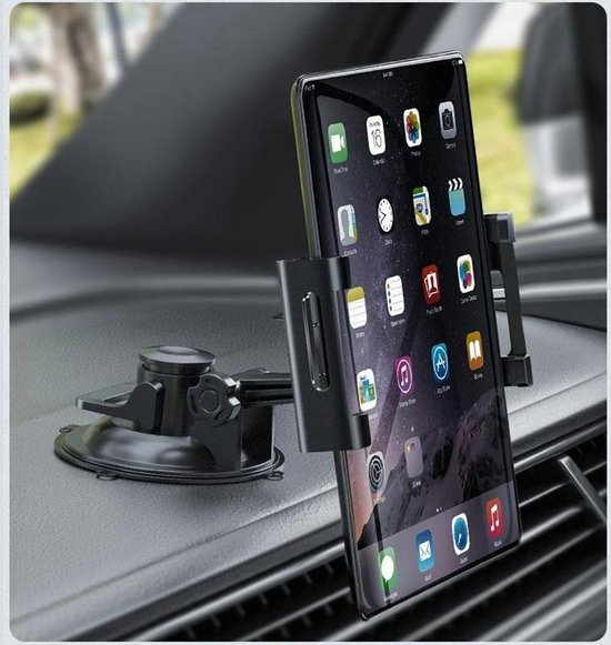 Tableau de bord de voiture LB-438 Support iPad Air et Tablettes Pare-brise de voiture / Support à ventouse en verre